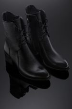 نیم بوت افرینا رنگ مشکی - تصویر 4