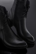 نیم بوت افرینا رنگ مشکی - تصویر 2